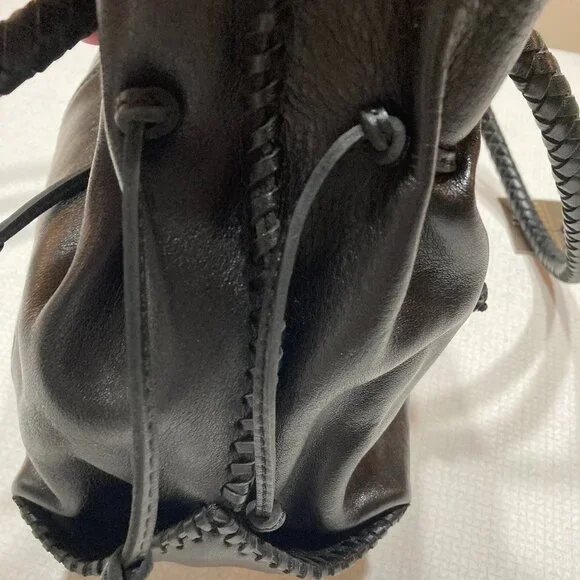 Patricia Nash Black Leather Shoulder Bag - Picture 4 of 16